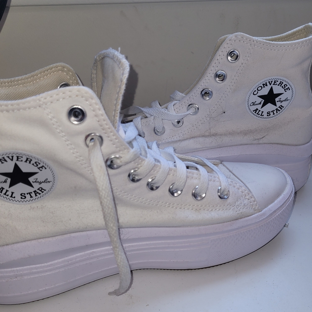 Converse Women's White High-Top Sneakers